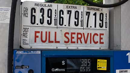 USA Tankstelle Preise