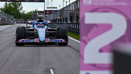 Fernando Alonso - Alpine - Formel 1 - GP Kanada - Montreal - 18. Juni 2022