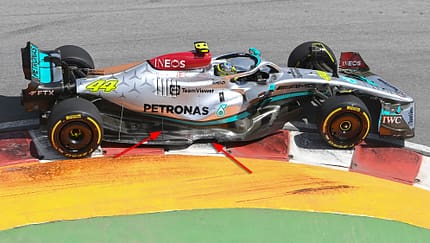 Mercedes - Technik - GP Kanada 2022