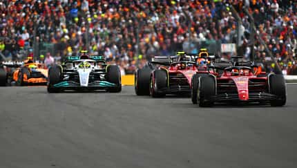 Leclerc - Sainz - Hamilton - GP England 2022 - Silverstone