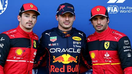 Leclerc - Verstappen - Sainz - Formel 1 - GP Österreich - Spielberg - Qualifikation - Freitag - 8.7.2022