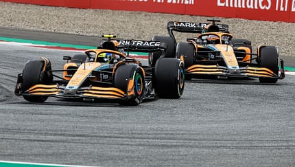 Lando Norris - Daniel Ricciardo - McLaren - GP Österreich 2022 - Spielberg