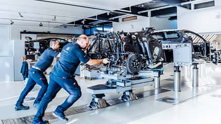 Bugatti Chiron W16 Motor