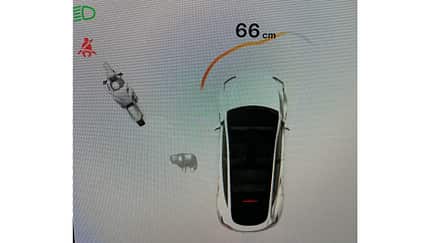 fehlerhafte Umgebungserkennung Tesla