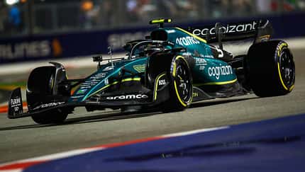 Sebastian Vettel - Aston Martin - GP Singapur 2022