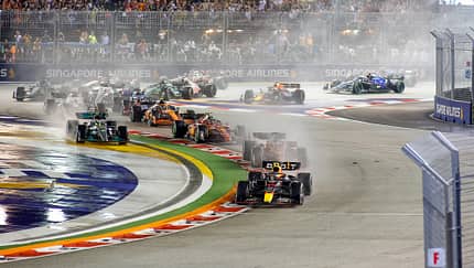 Start - Sergio Perez - GP Singapur 2022