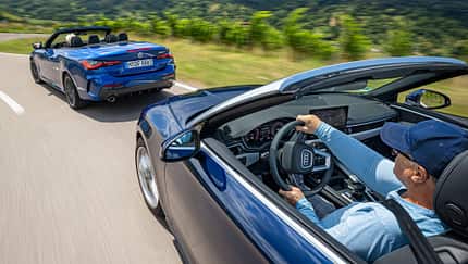 Audi A5 40 TDI Cabrio, BMW 420d Cabrio