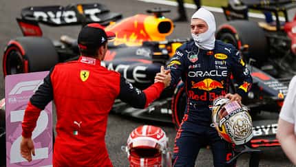 Verstappen - Leclerc - Formel 1 - GP Japan - Suzuka - Samstag - 8.10.2022