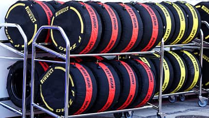 Formel 1 - Heizdecken - Reifen