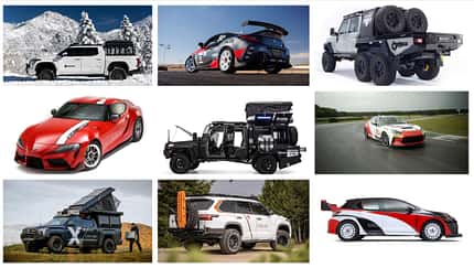 Toyota Concept Cars SEMA 2022 Tundra, Corolla, GR86, Land Cruiser, Sequoia