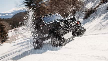 Delta 4x4 Mercedes G Raupenumbau
