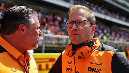 Zak Brown - Andreas Seidl - McLaren - GP Spanien 2022 - Barcelona