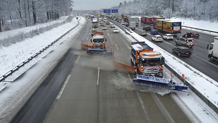 Viel Schnee, wenig Personal