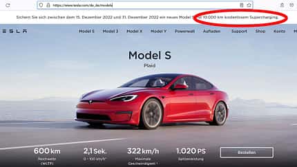 Tesla Model S Plaid Gratis Supercharging