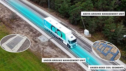 induktives Laden Autobahn