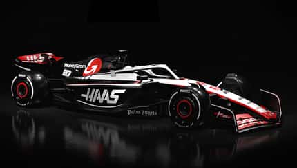 Haas VF-23 - Neue Lackierung