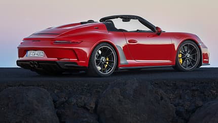 Porsche 911 992 Speedster Retusche