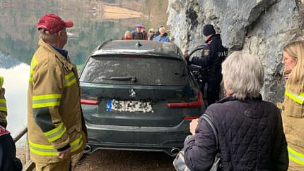 Alpina B3 Navigation Fail Wolfgangsee