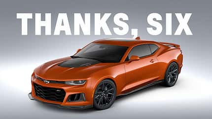 Chevrolet Camaro Final Collector’s Edition
