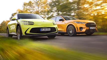 Ford Mustang Mach-E GT, Genesis GV60 Sport Plus