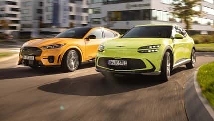 Ford Mustang Mach-E GT, Genesis GV60 Sport Plus