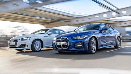 Audi A5 40 TFSI QUATTRO, BMW 420i