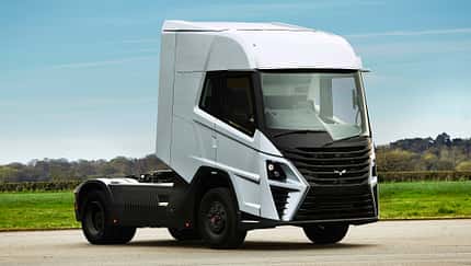 HVS Hydrogen Vehicle Systems Wasserstoff LKW Prototyp