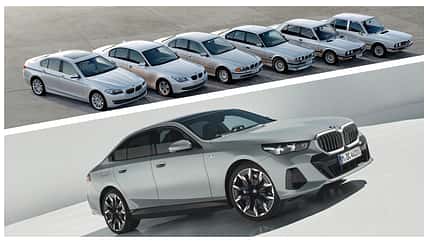 BMW 5er mit 5er Generationen