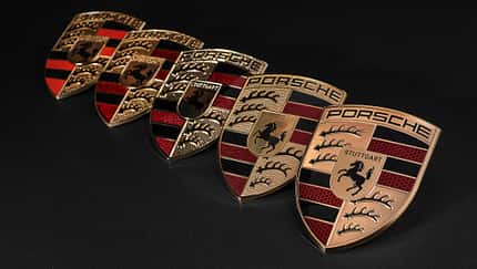 Neues Porsche Wappen Logo Emblem 2023