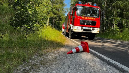 Feuerwehr Signal-Kegel