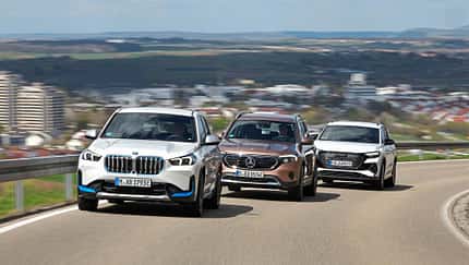 BMW iX1, Mercedes EQB, Audi Q4 E-Tron