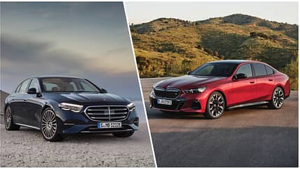 Mercedes E-Klasse und BMW 5er