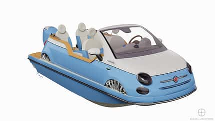 Fiat 500 Boot