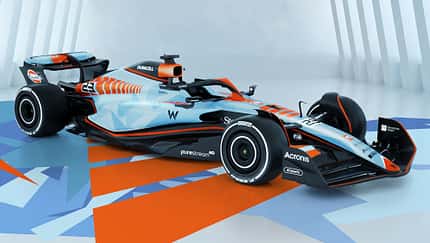 Williams FW45 - Gulf-Design - 2023