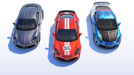 Alpine A110 Designs Livery Dekor 2023