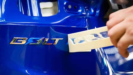 Chevrolet Bolt nächste Generation Logo Emblem Schriftzug