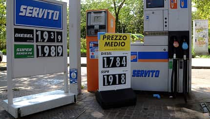 Prezzo Medio italienische Tankstelle