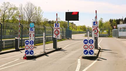 Einfahrt - Nordschleife - Touristenfahrten