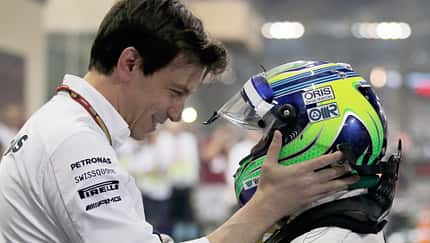 Felipe Massa & Toto Wolff - F1 2014