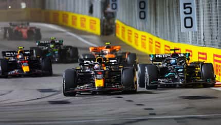 Verstappen - Russell - GP Singapur 2023