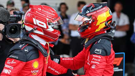 Leclerc - Sainz - Ferrari - GP Mexiko 2023