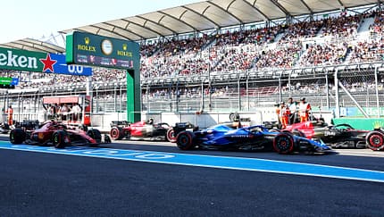 Boxenstraße - Formel 1 - GP Mexiko 2023 - Qualifikation
