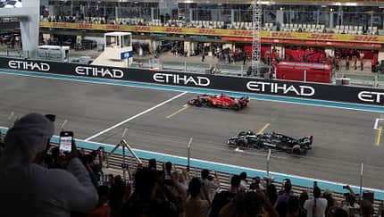 Russell - Leclerc - GP Abu Dhabi 2023