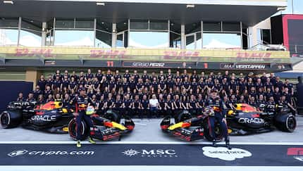 Teamfoto - Red Bul - Formel 1 - GP Abu Dhabi 2023