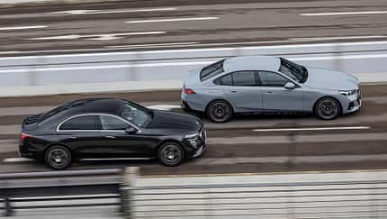 BMW 520d xDrive, Mercedes E 220 d 4Matic