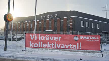 Tesla Streik Schweden