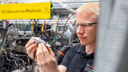 Wasserstoff-Motor von Bosch