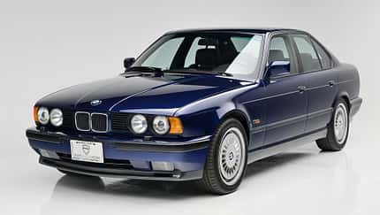 BMW M5 E34 Limousine (1991) Mauritius-Blau Metallic