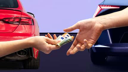 Elektroauto Bonus Verbrenner zahlen Geld Collage