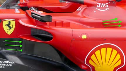 Ferrari - Aero-Trick - SF-23 - Formel 1 2023